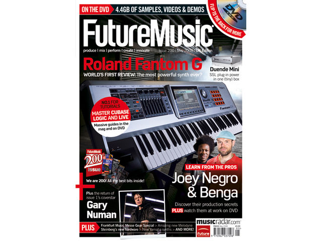 Future Music 200 features a look back through the magazine's archives.